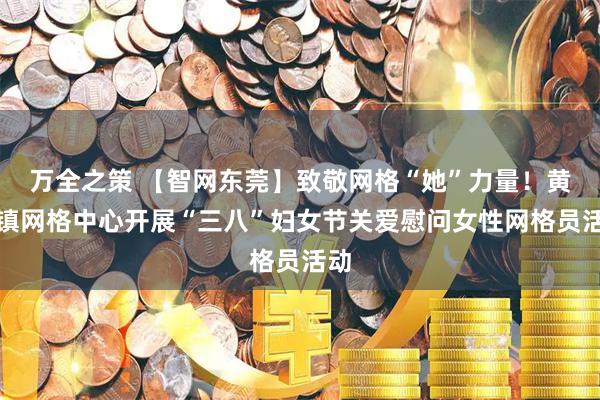 万全之策 【智网东莞】致敬网格“她”力量！黄江镇网格中心开展“三八”妇女节关爱慰问女性网格员活动