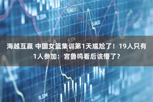 海越互赢 中国女篮集训第1天尴尬了！19人只有1人参加：宫鲁鸣看后该懵了？